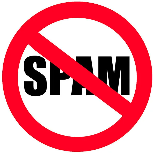 Spam contact form submissions