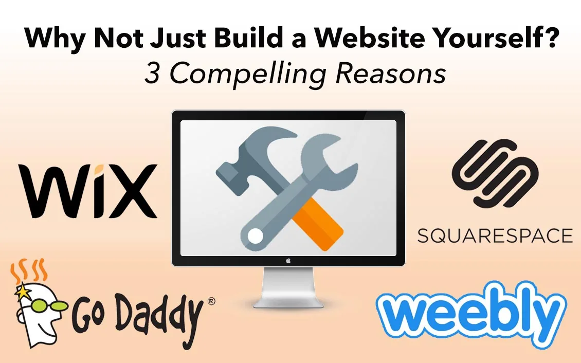 Why not just build a website yourself?