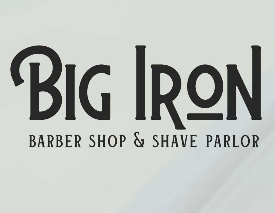 Big Iron Barber Shop & Shave Parlor website design by Pioneer Media