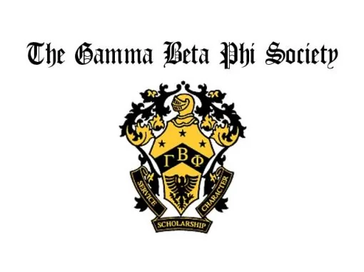 Gamma Beta Phi Honor Society website by Pioneer Media