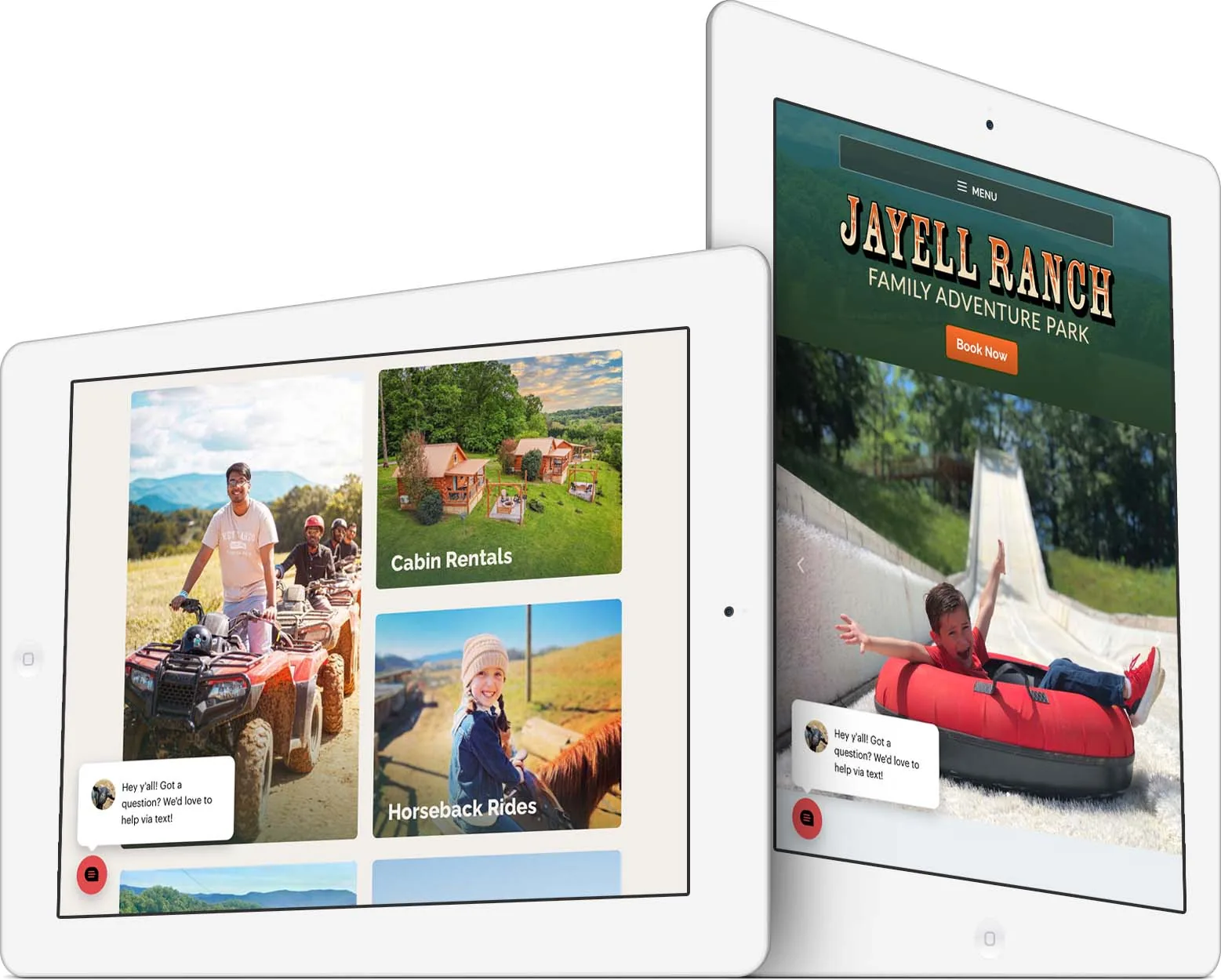 Jayell Ranch responsive website design across devices