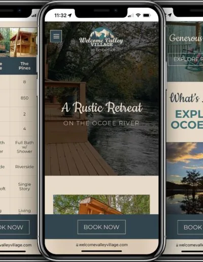 Welcome Valley Village mobile-friendly web design