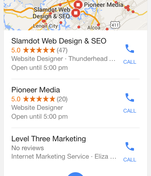 #2 on Page 1 of Google!