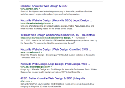 #2 on Page 1 of Google!