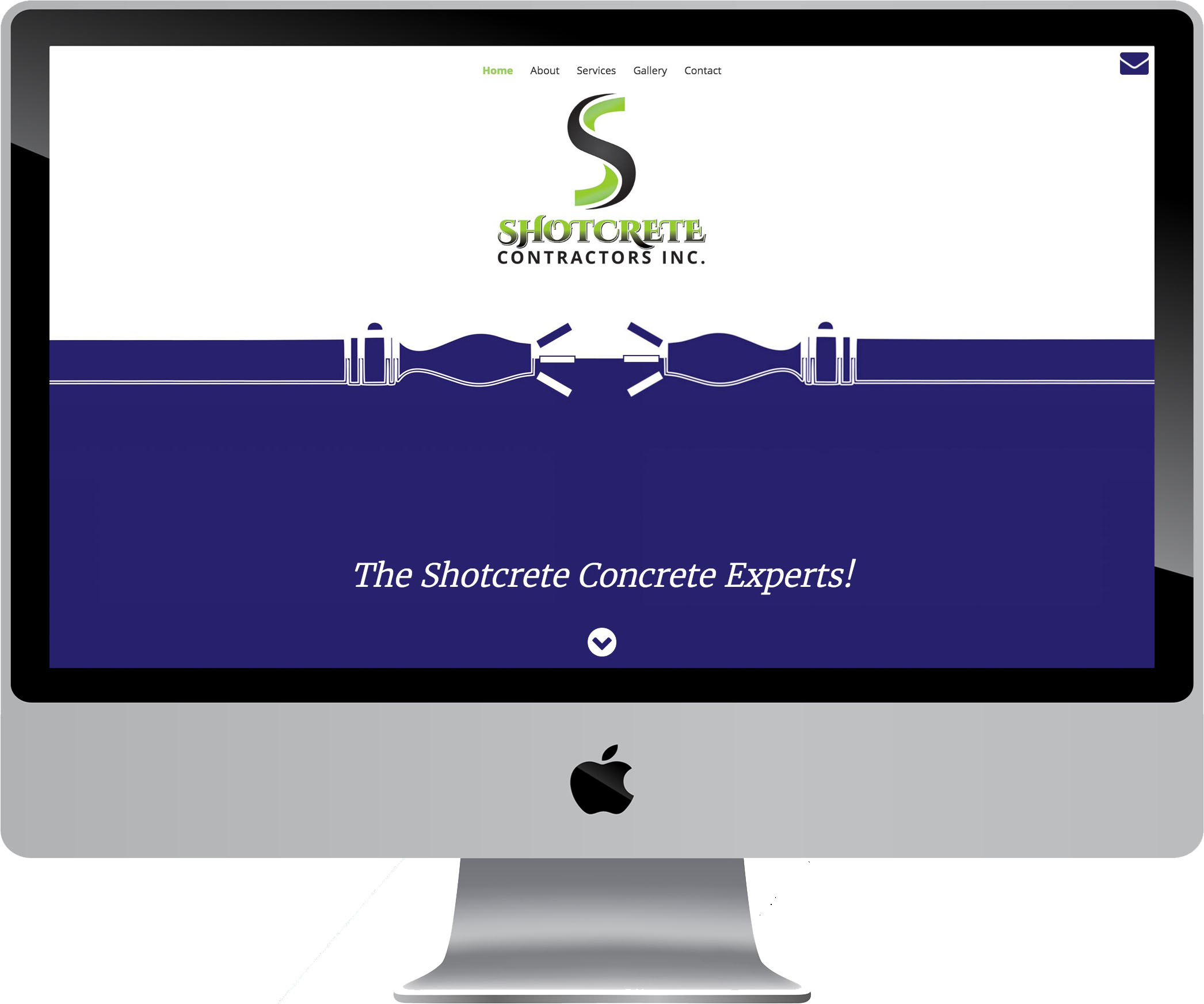 Shotcrete Contractors, Inc. Responsive Website Design