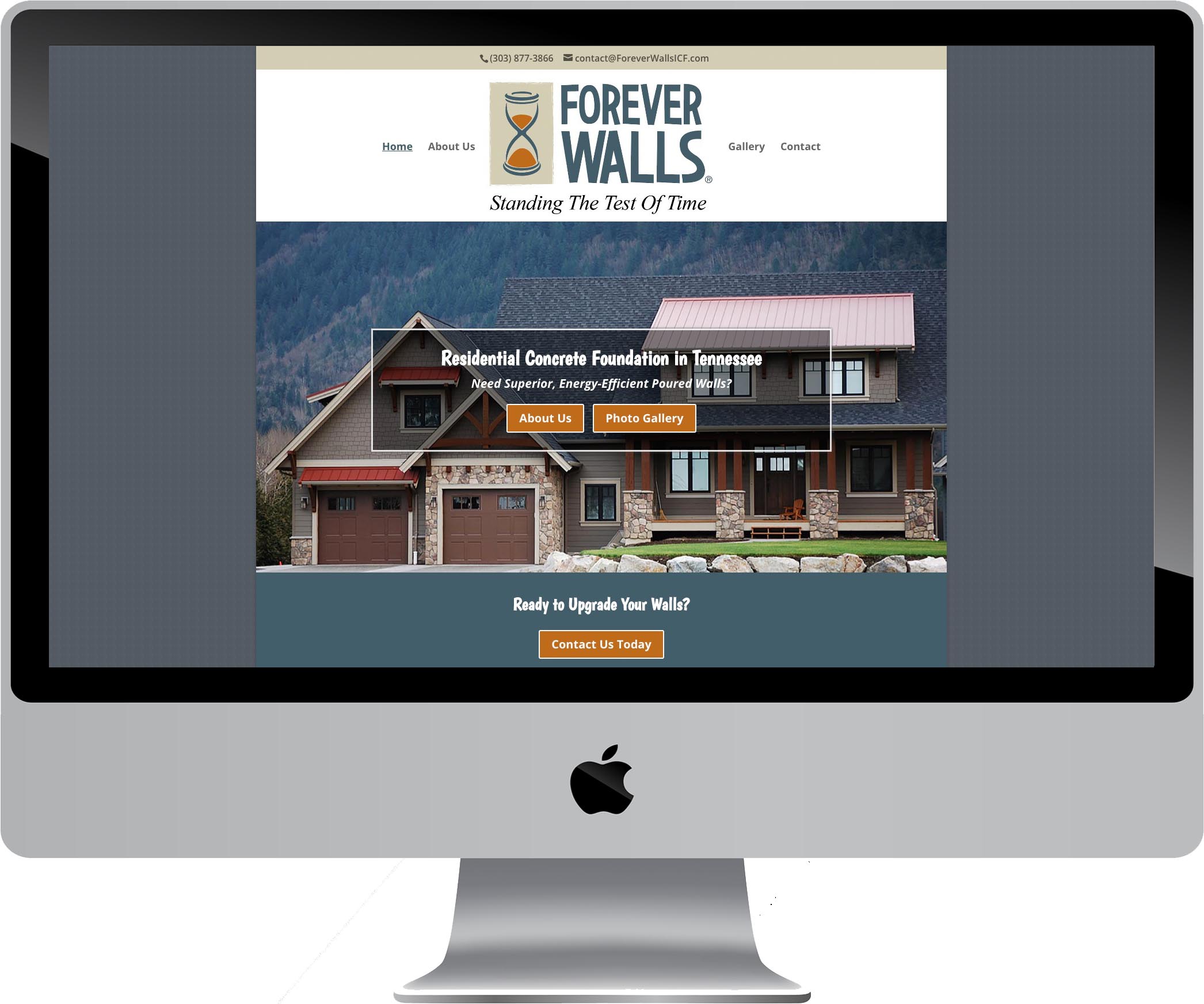 Forever Walls Website Design